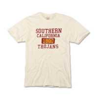 USC Trojans Men's American Needle Cream Southern California Trojans Brass Tacks T-Shirt